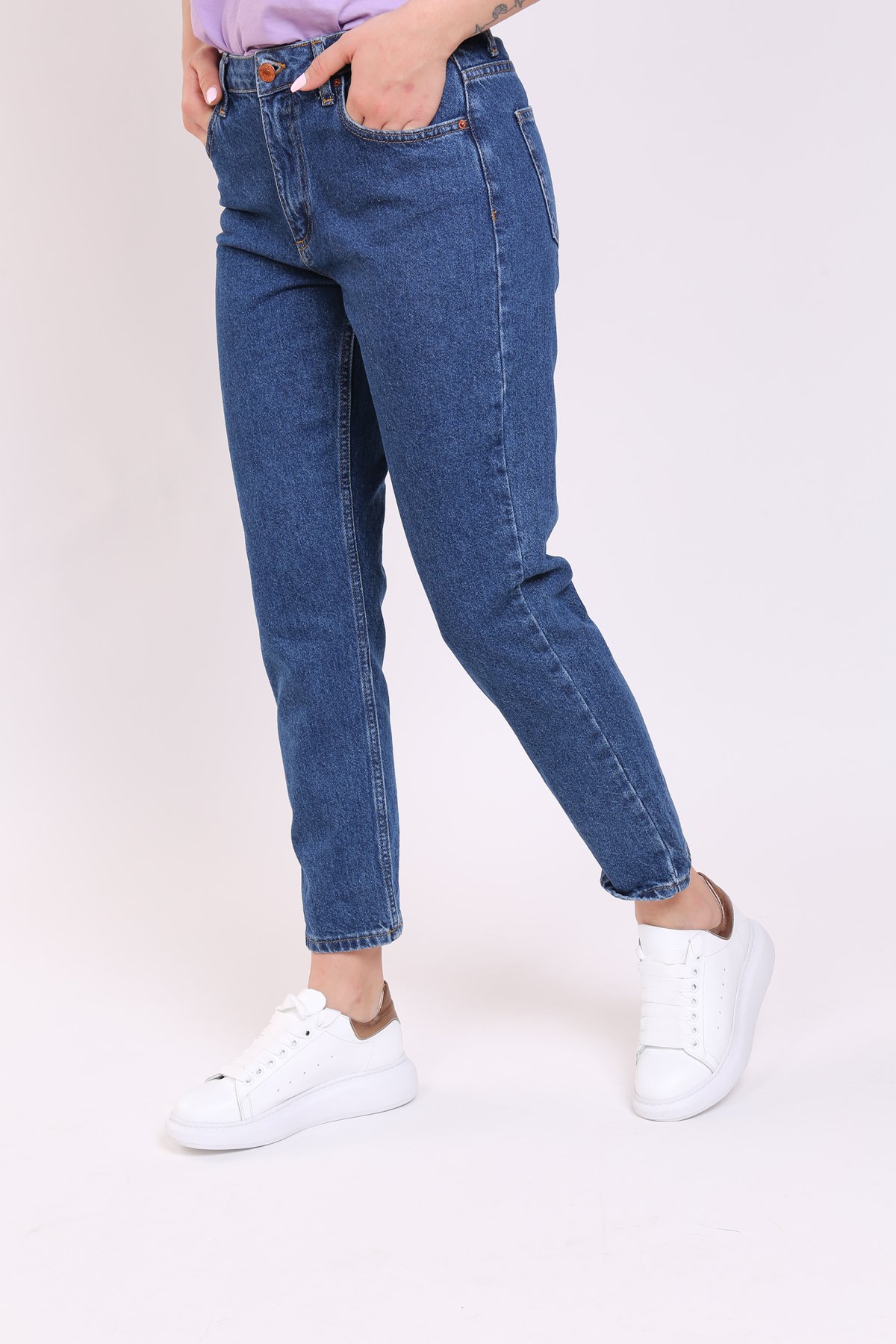 Yüksek Bel Klasik Jean 