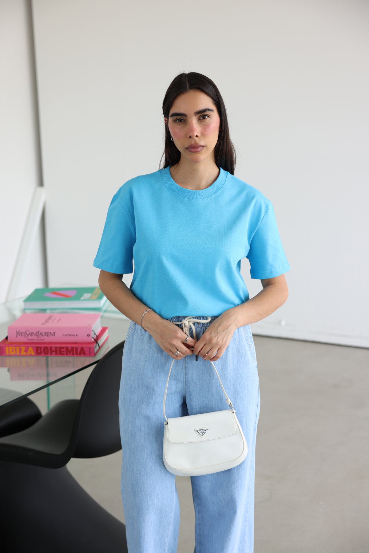 Bisiklet Yaka Tok Doku Basic