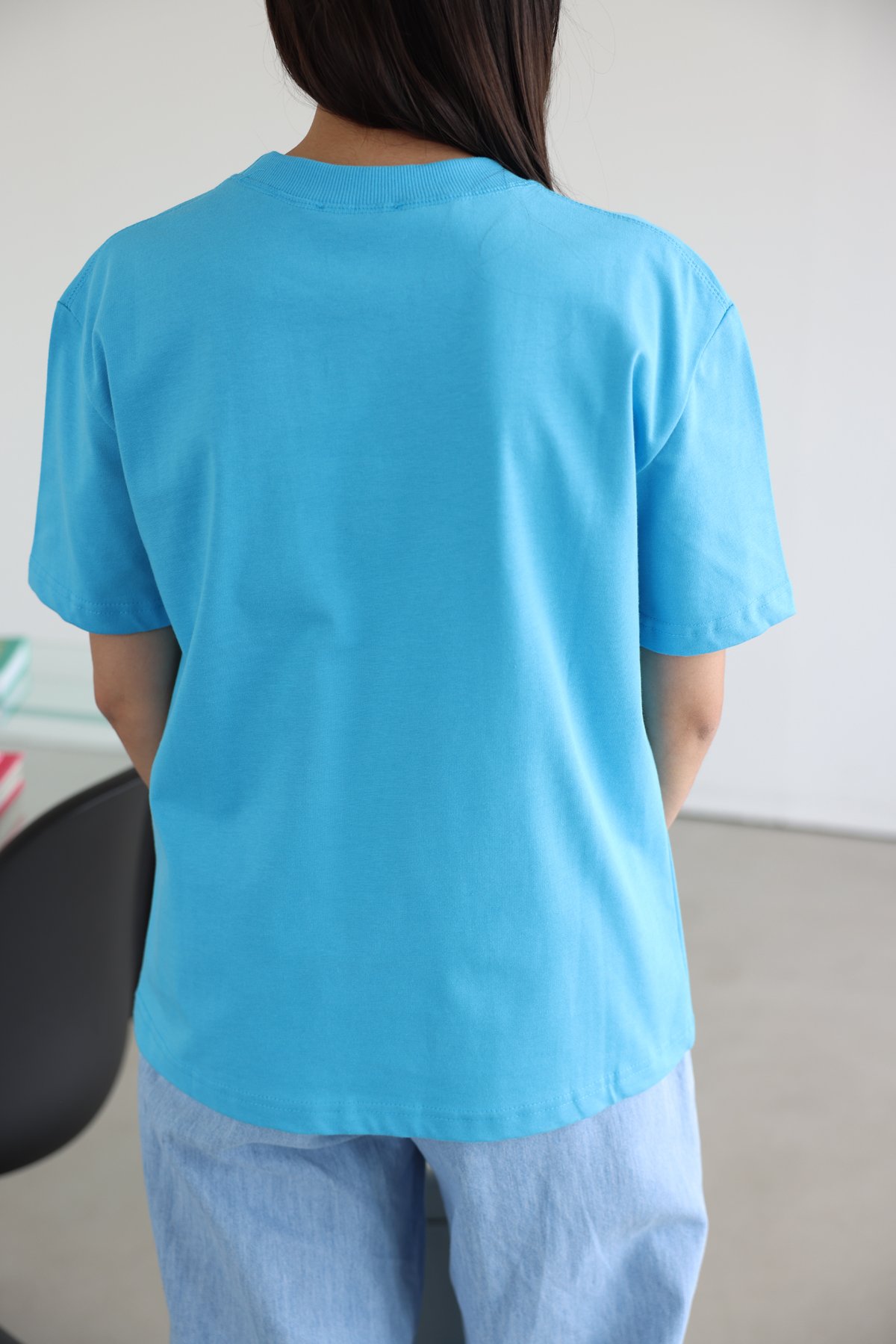 Bisiklet Yaka Tok Doku Basic