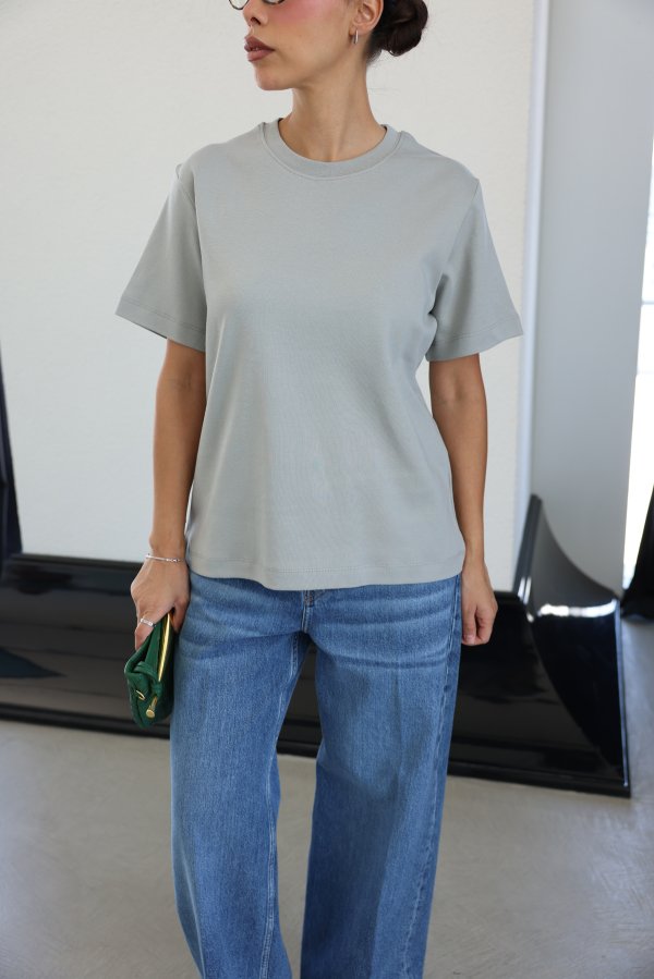 Kısa Kollu Basic Tshirt