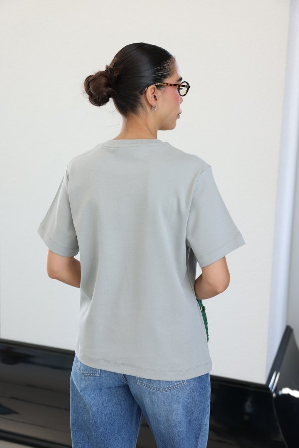 Kısa Kollu Basic Tshirt