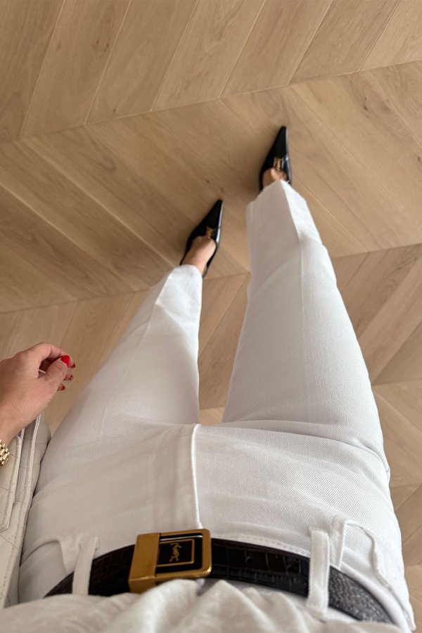 Paçası Kesik Straight Fit Jean