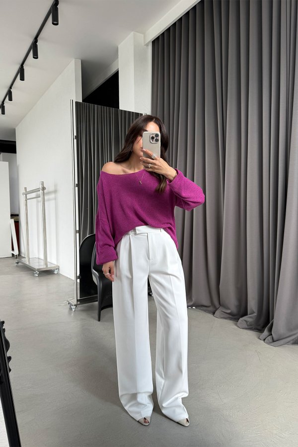 Naturel Yaka Basic Triko