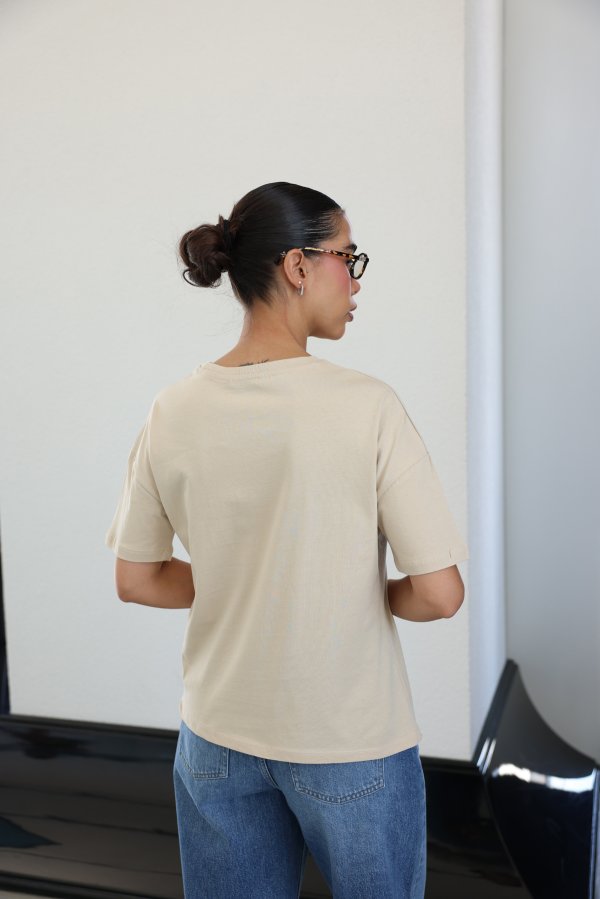 Bisiklet Yaka Basic Tshırt