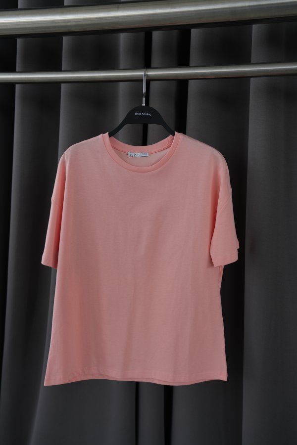 Bisiklet Yaka Basic Tshırt