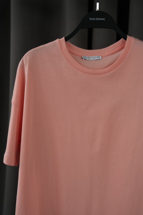 Bisiklet Yaka Basic Tshırt