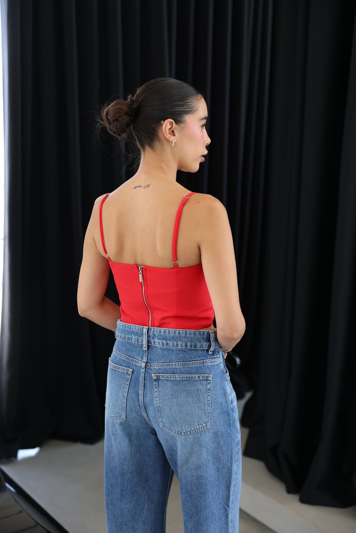 İp Askılı Dikişli Büstiyer