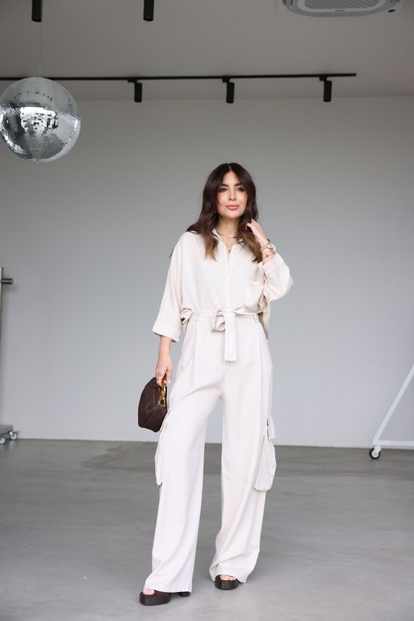 Rahat Kesim Tensel Kargo Pantolon