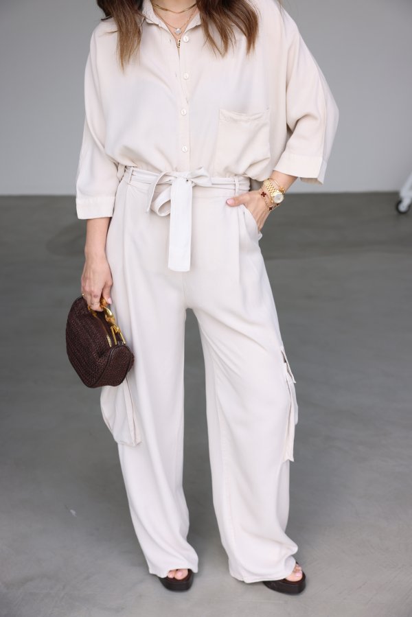 Rahat Kesim Tensel Kargo Pantolon