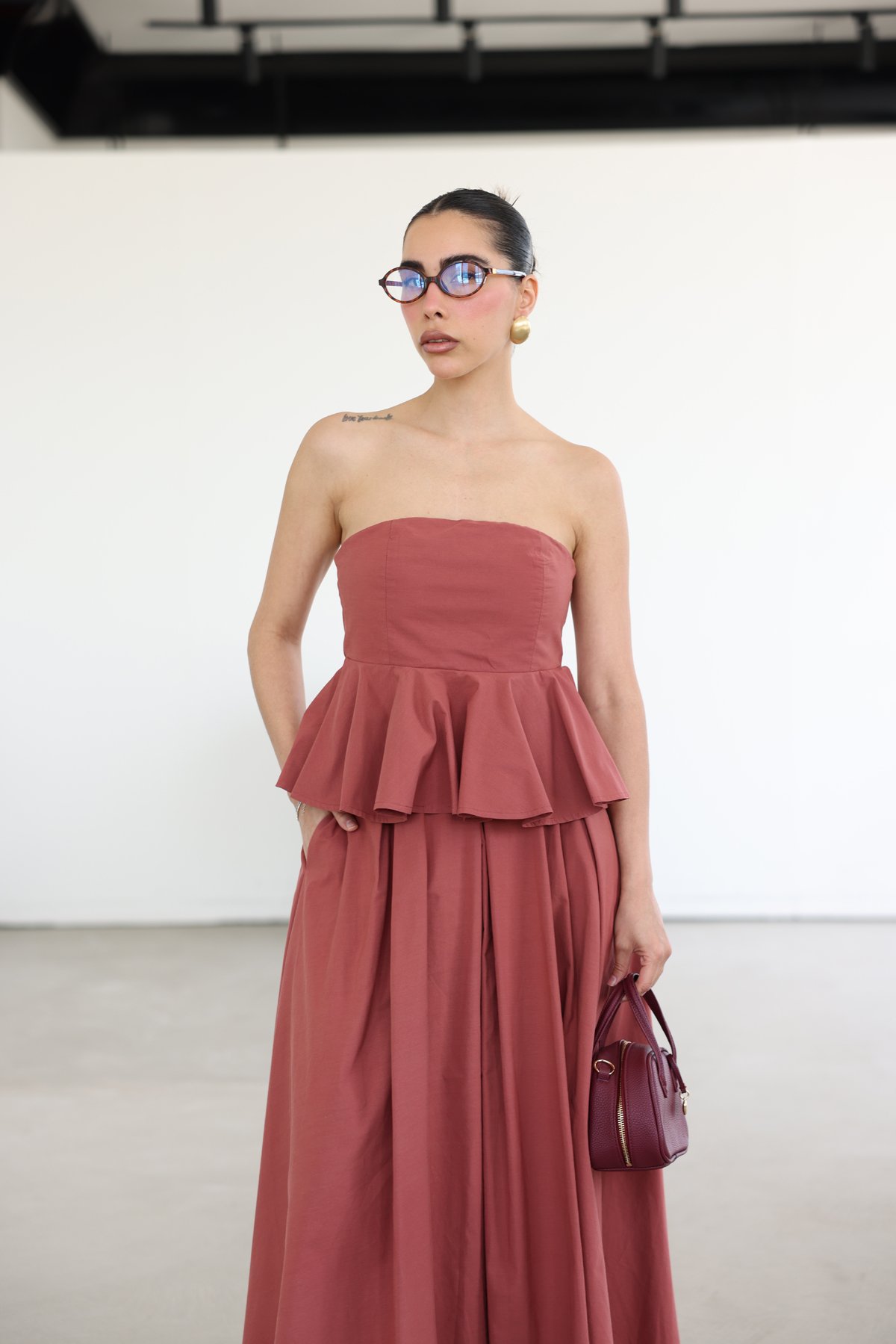 Sırtı Gipeli Straplez Büstiyer