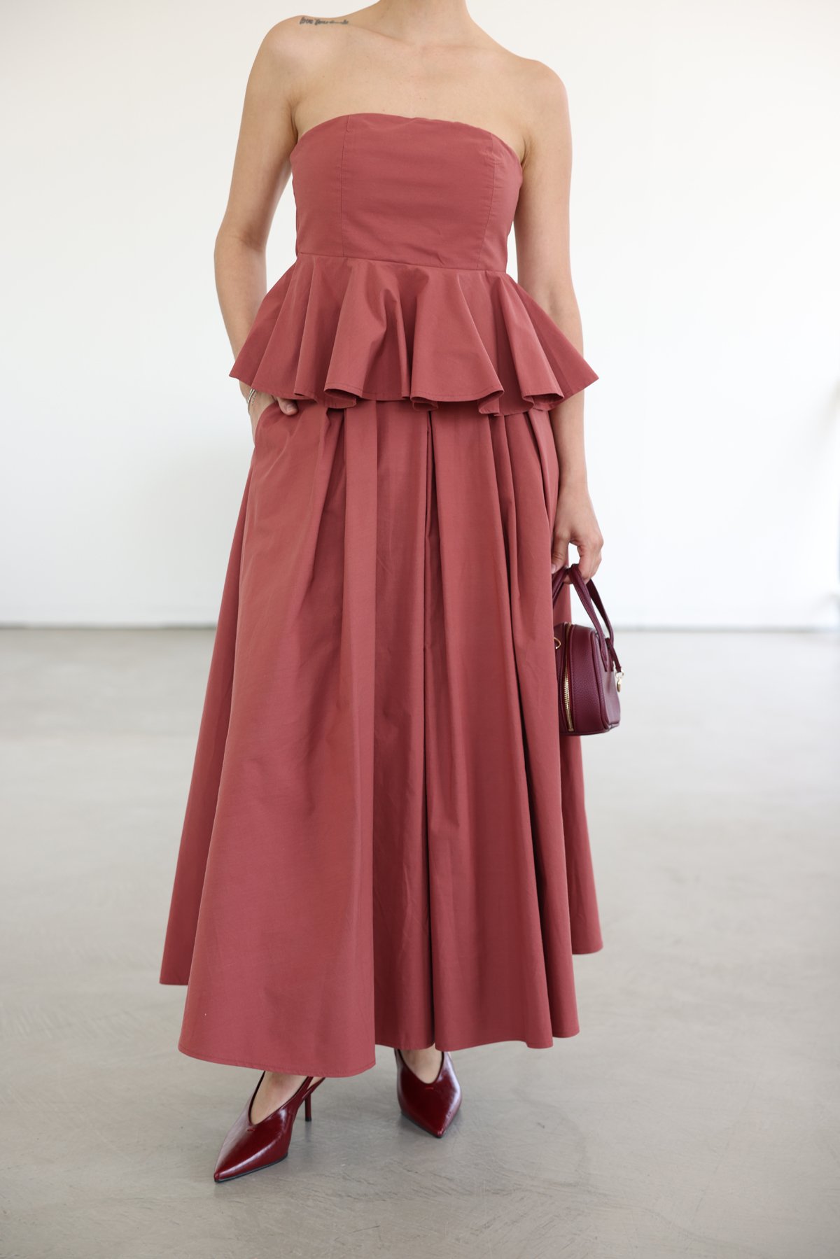 Sırtı Gipeli Straplez Büstiyer