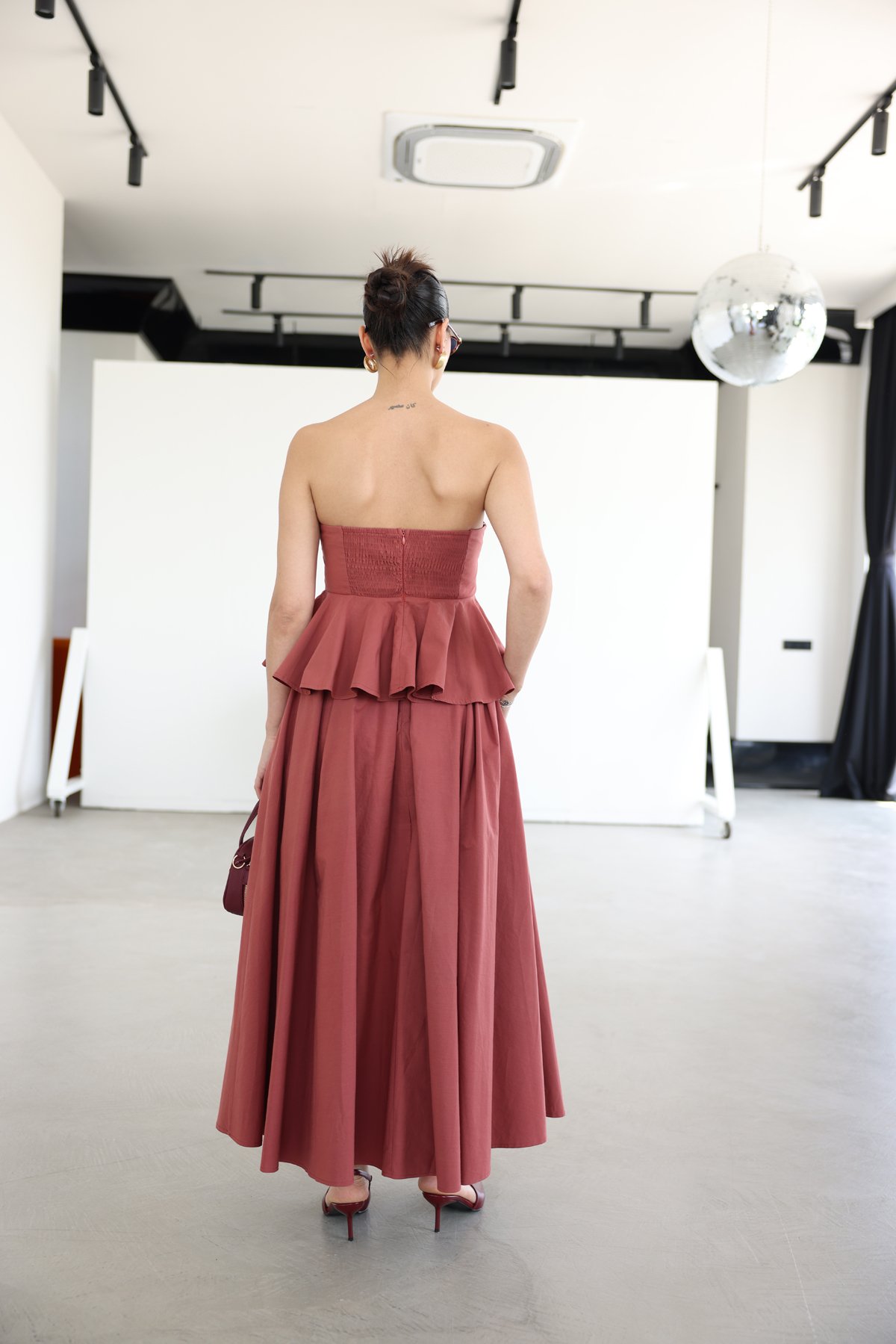 Sırtı Gipeli Straplez Büstiyer