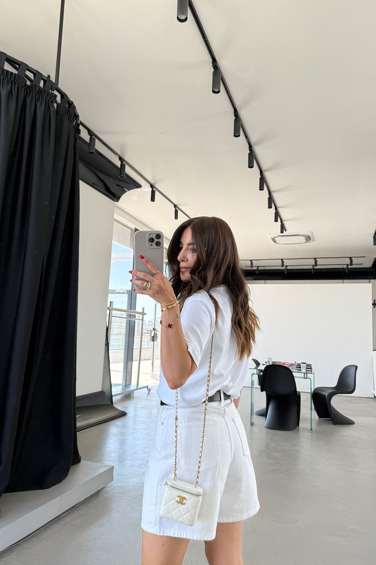 Geniş Kalıp Basic Denim Şort