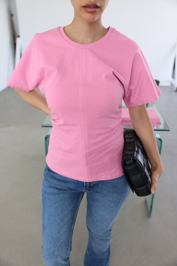 Drape Detaylı Tshirt