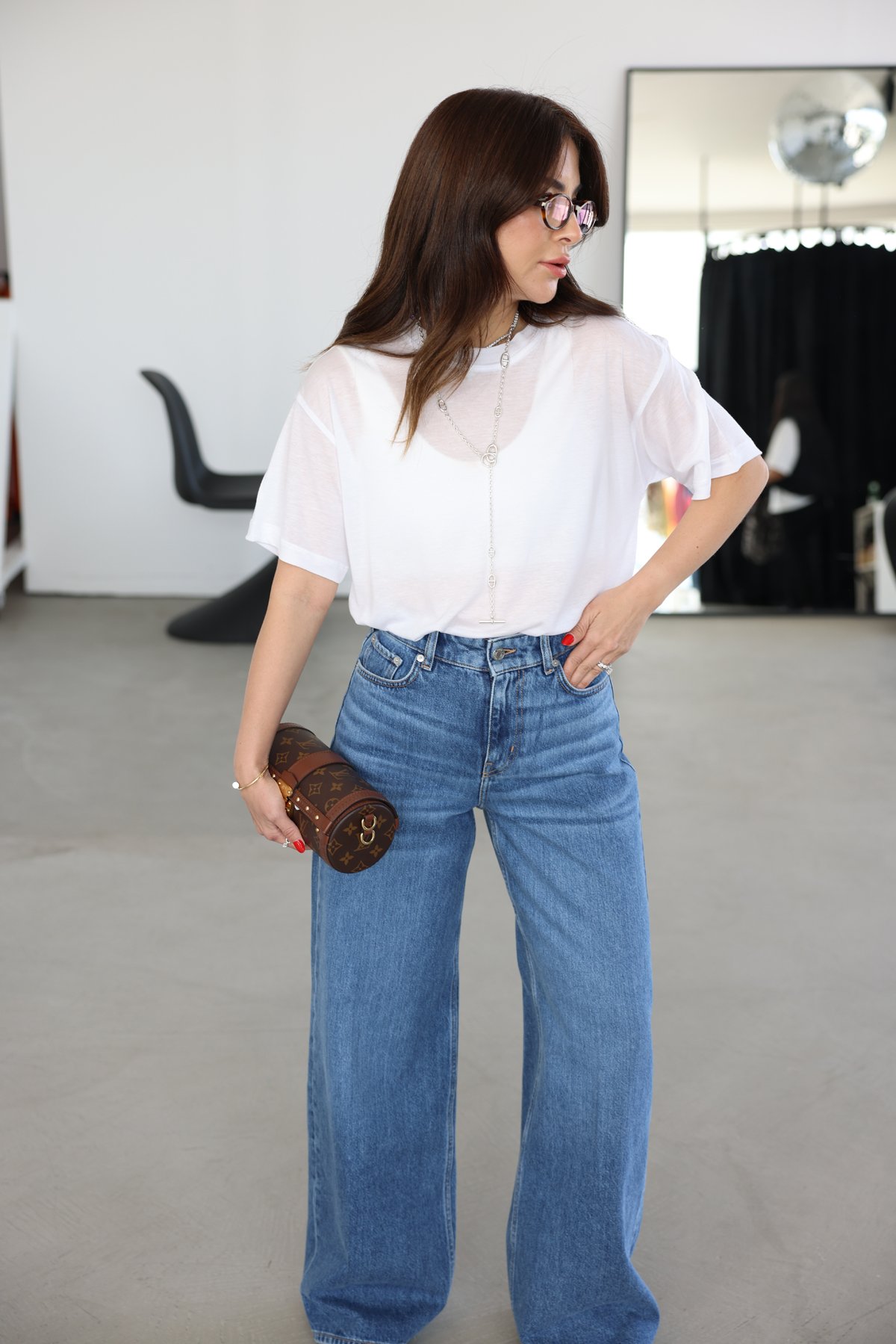 Kalın Yaka İnce Tshirt