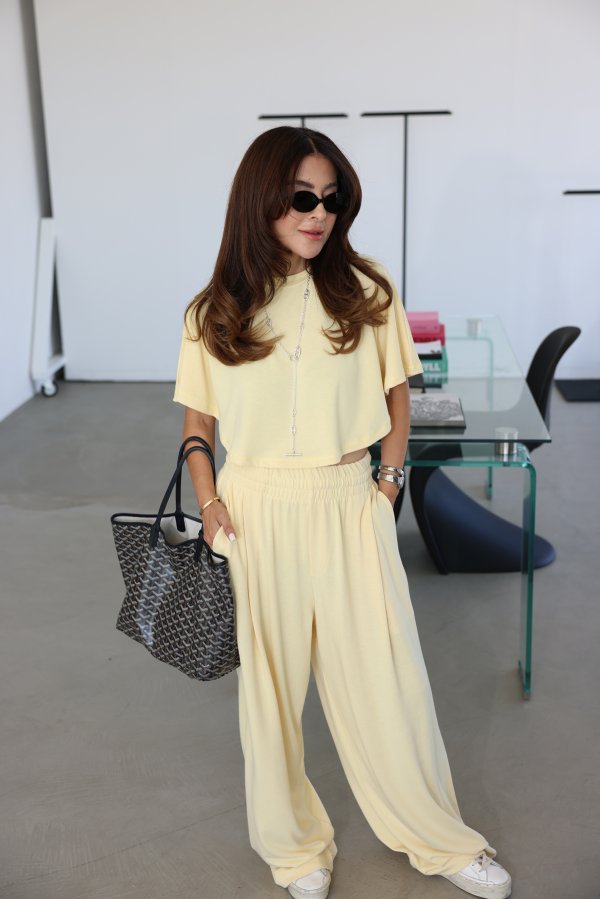 Yarasa Kol Crop Bluz