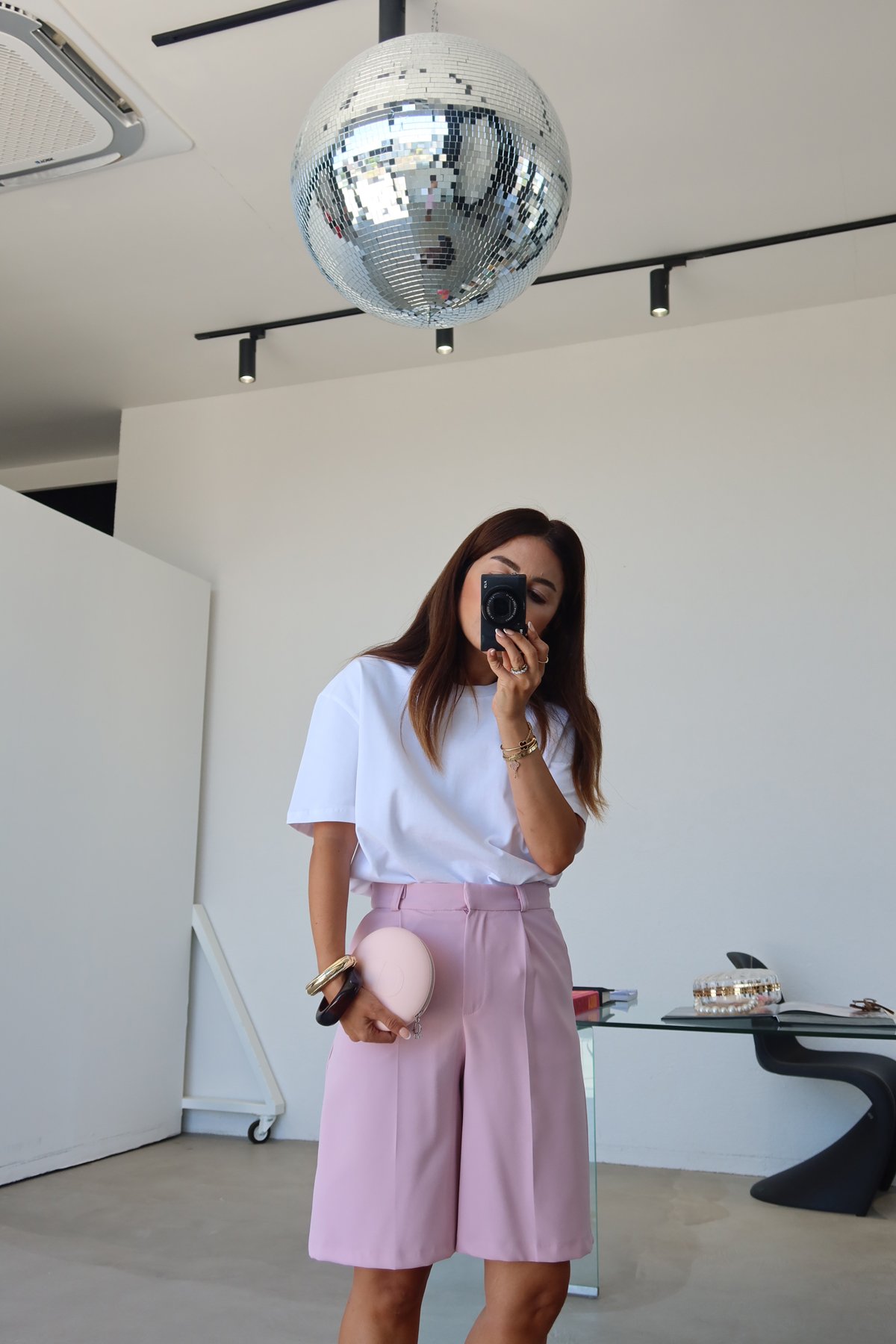 Pileli Basic Kumaş Şort