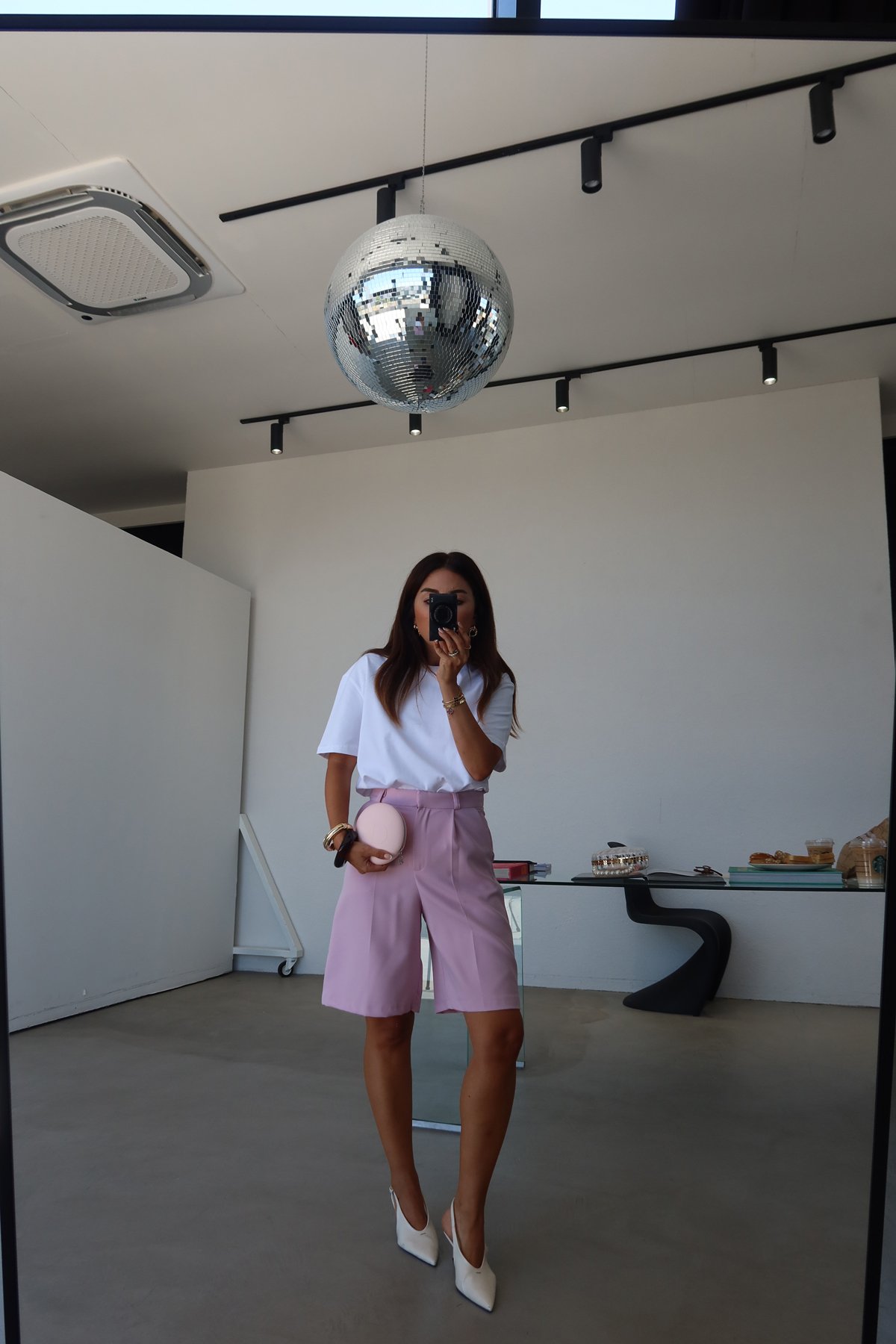 Pileli Basic Kumaş Şort