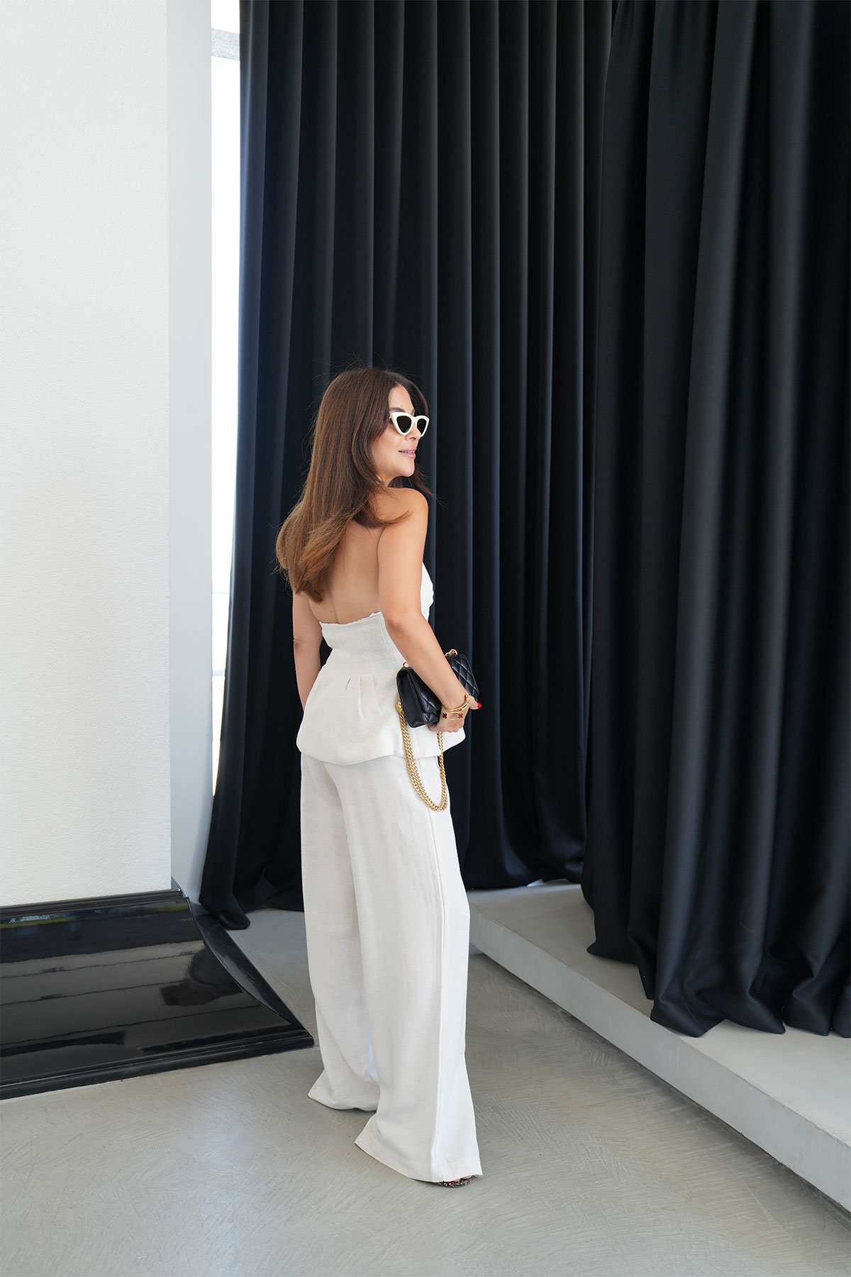 Keten Yelek Pantolon Takım