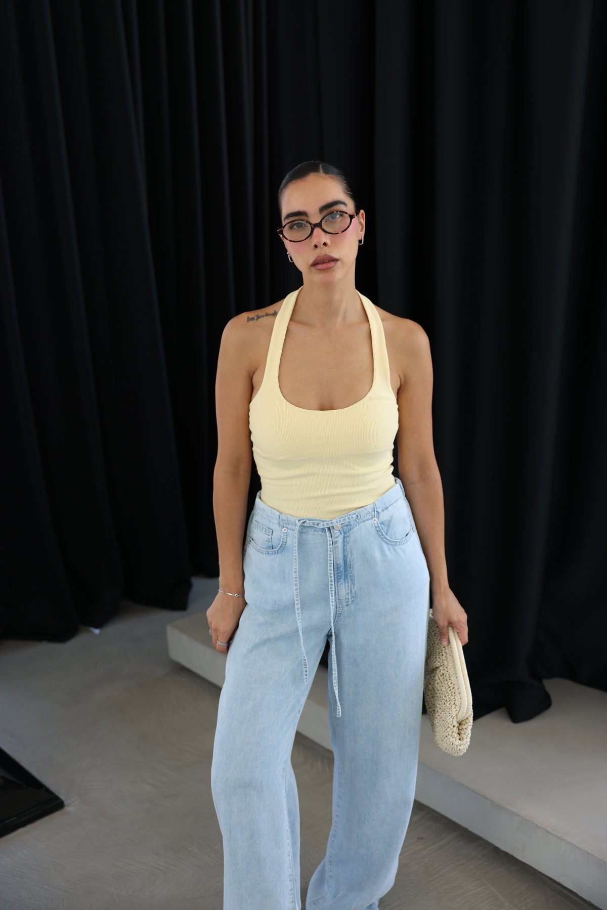 Boyundan Geçmeli Fitilli Atlet