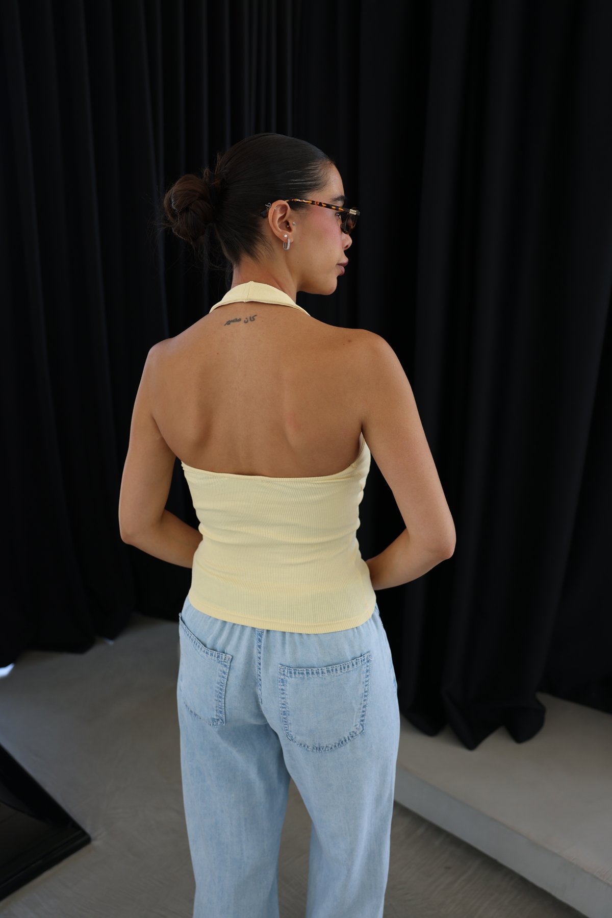 Boyundan Geçmeli Fitilli Atlet