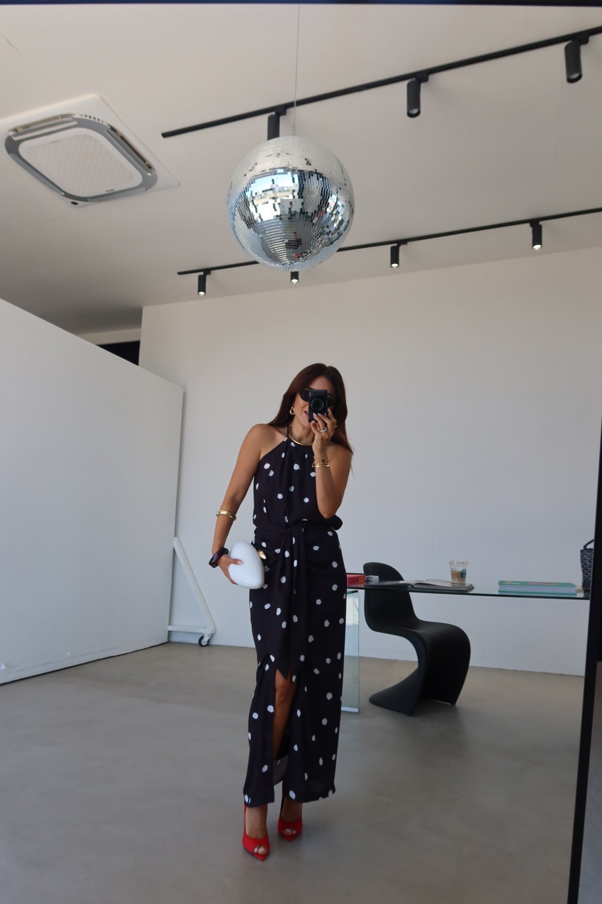 Ö.Ö Belden Bağlamalı Puantiyeli Etek