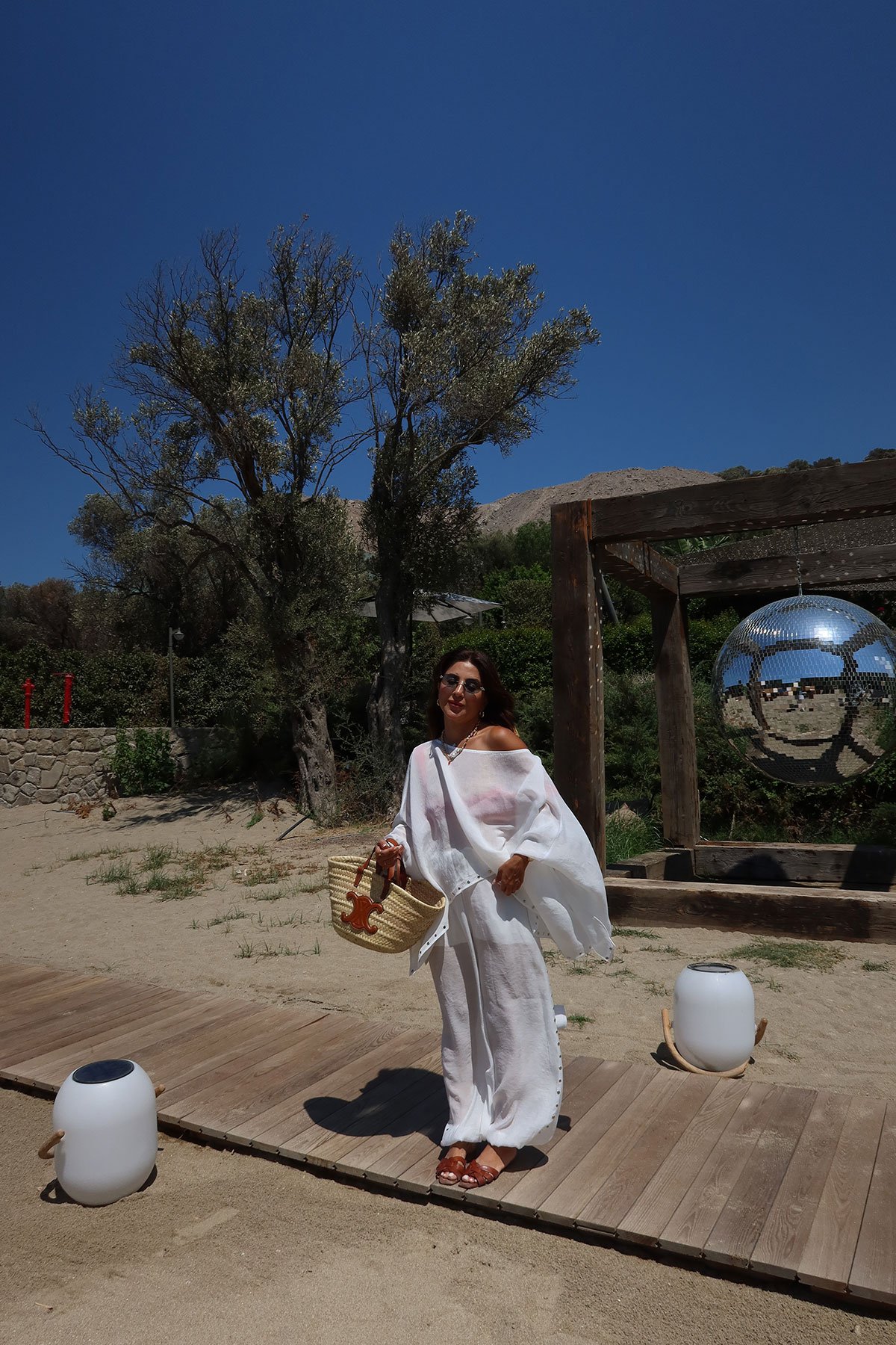 Zımba Baskılı Bluz Pantolon Takım