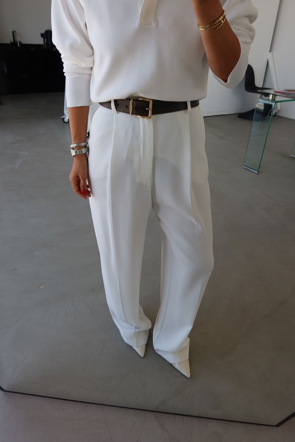 Yüksek Bel Basic Pantolon