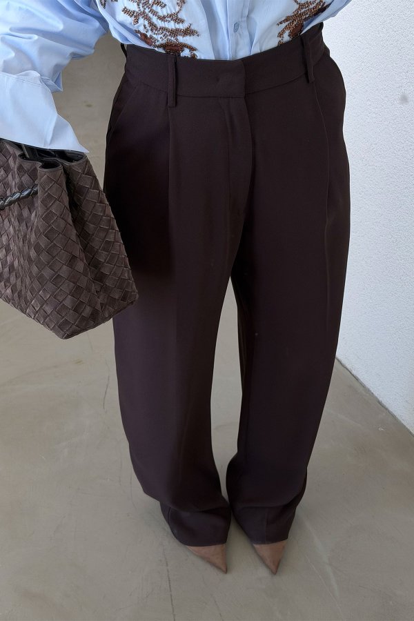 Yüksek Bel Basic Pantolon