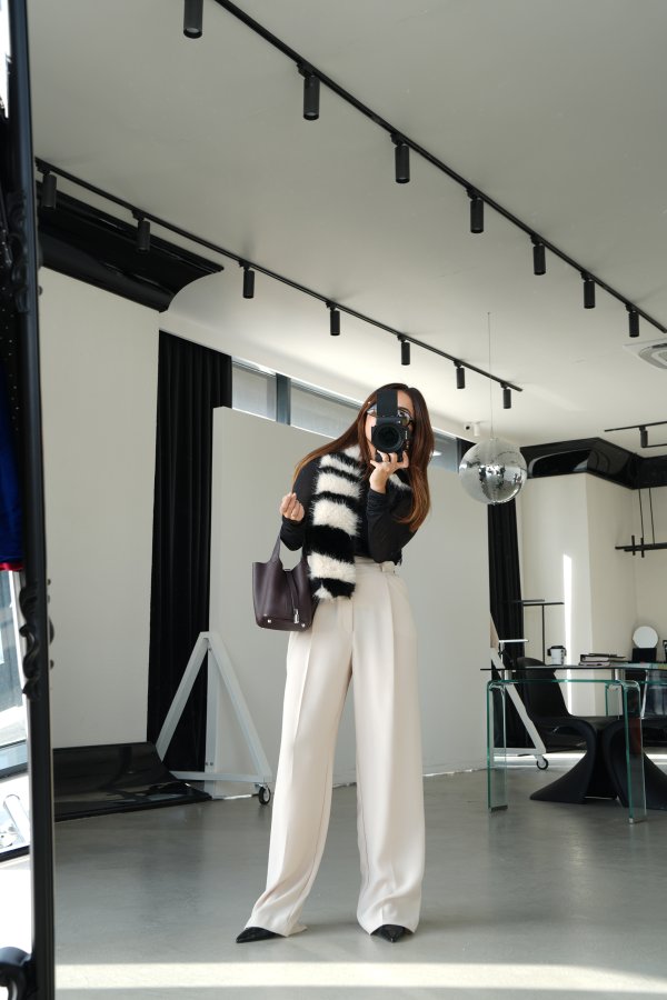 Yüksek Bel Basic Pantolon