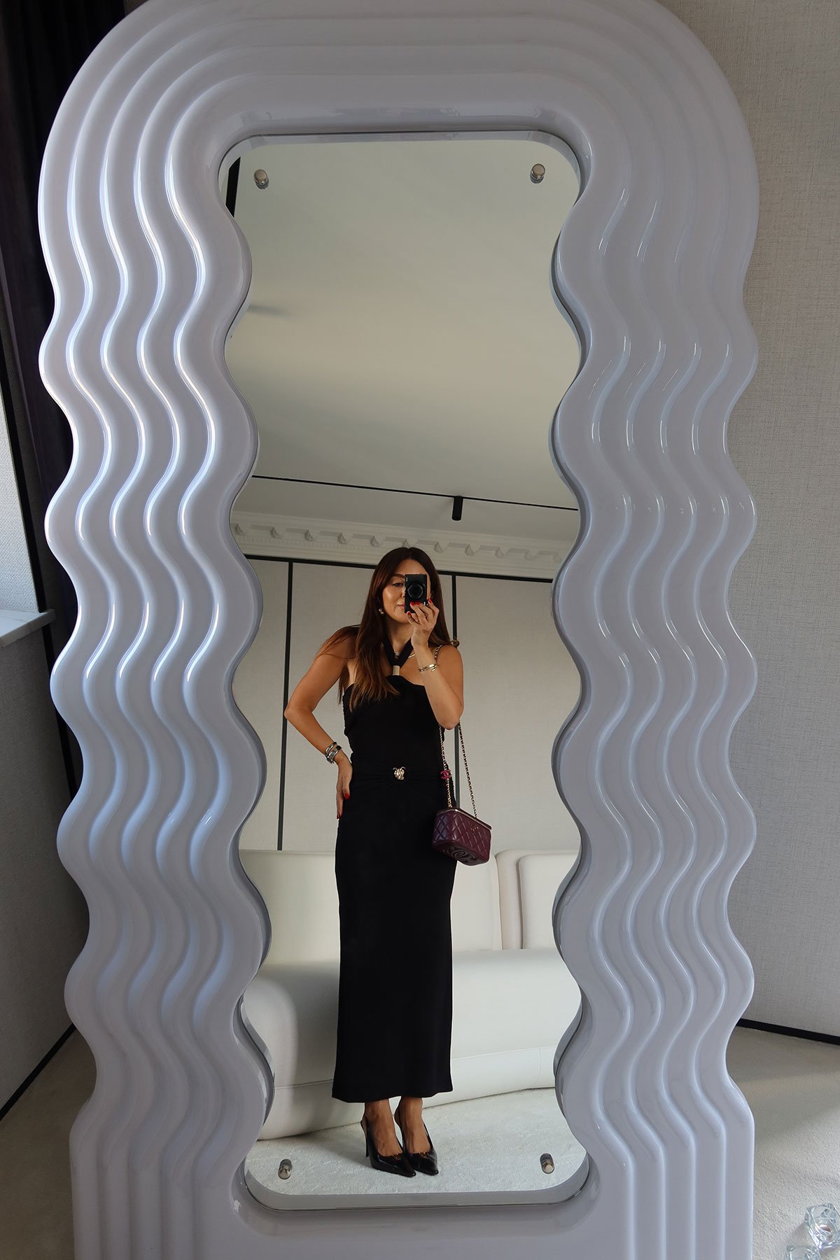 Aksesurlı Bluz Etek Takım