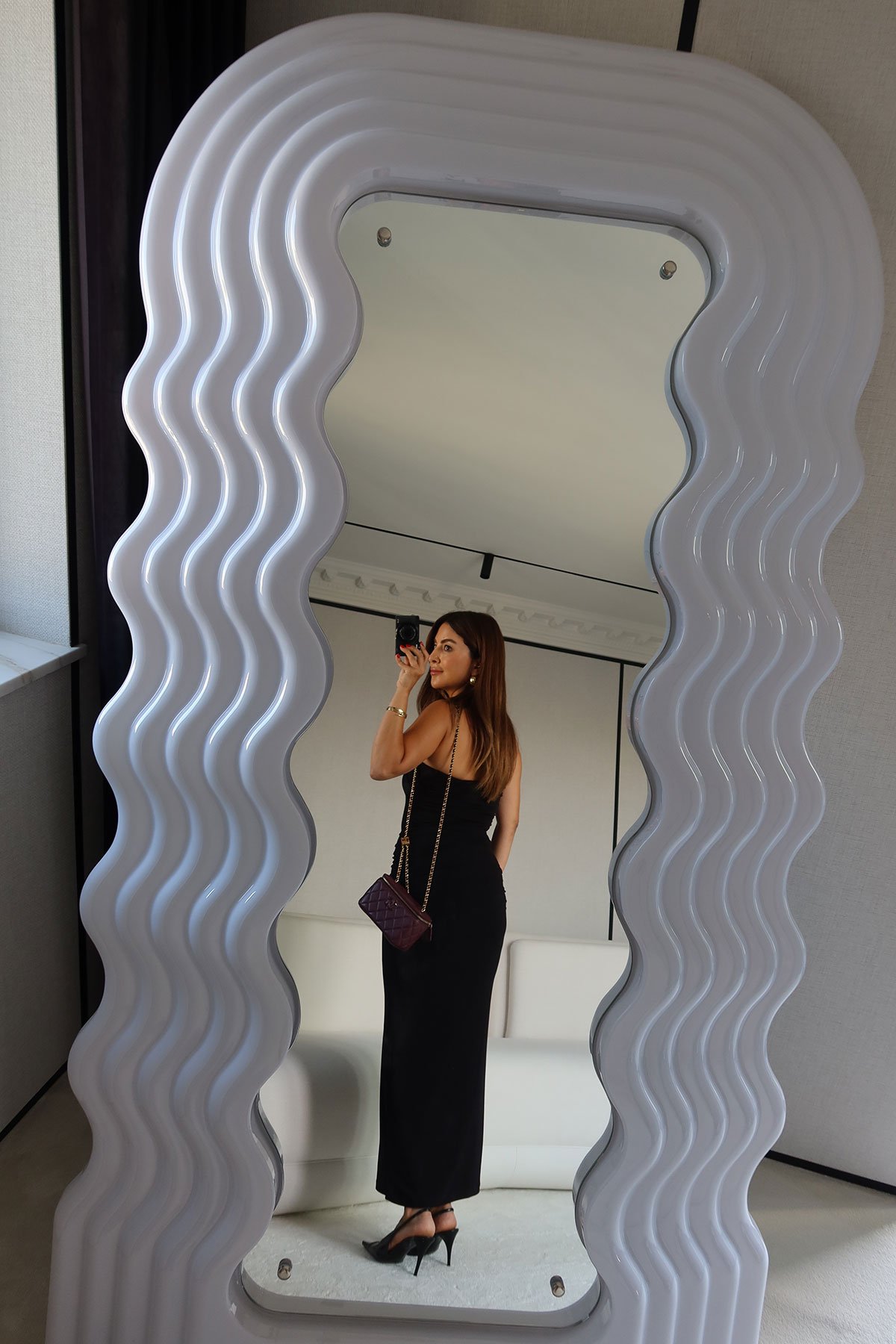 Aksesurlı Bluz Etek Takım