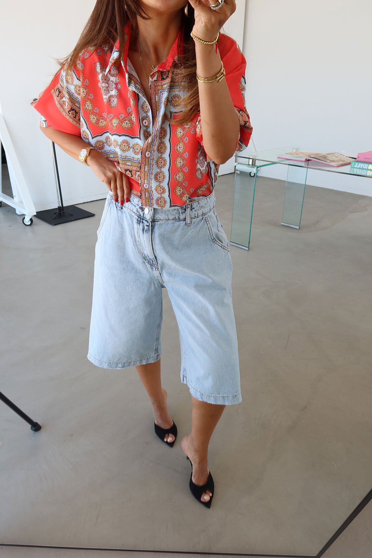 Boyfriend Kapri Jean Şort