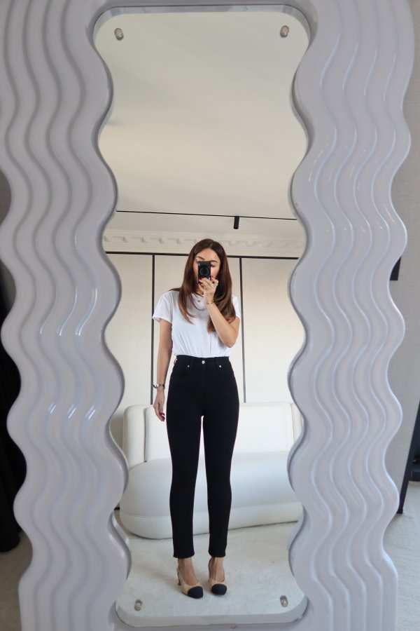 Likralı Dar Paça Jean