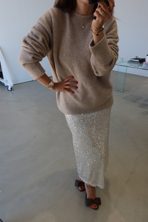 Bisiklet Yaka Yumuşak Dokulu Triko Kazak