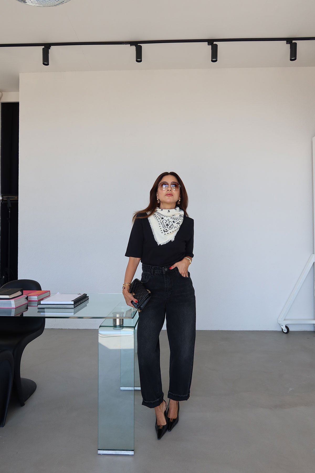 Yıkamalı Beli Bağcıklı Baggy Jean