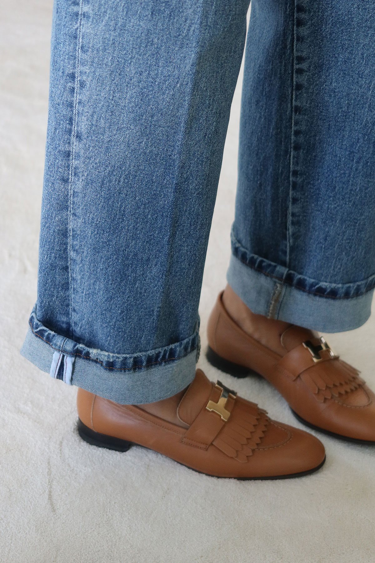 Taşlamalı Straight Fit Jean