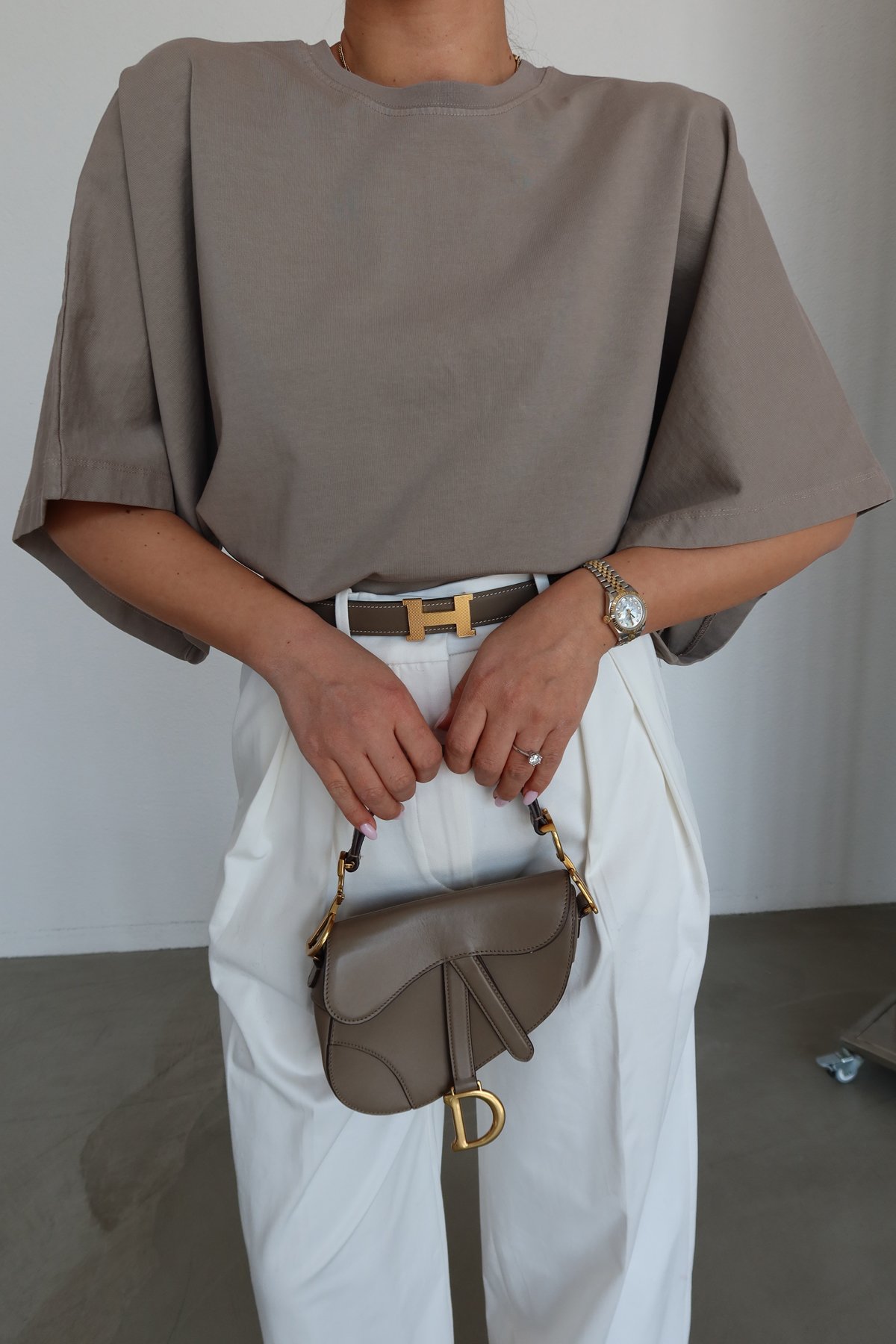 Yarasa Kol Oversize Tişört