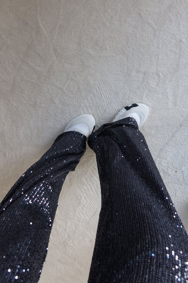 Beli Lastikli Pul Payetli Pantolon