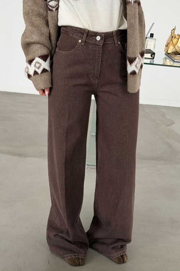 Geniş Kalıp Jean