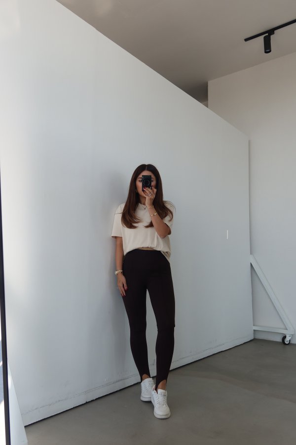 Önü Dikişli Füzo Tayt Pantolon