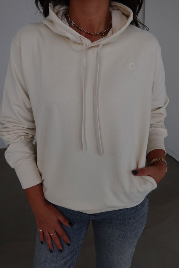 Kapüşonlu Oversize Basic Sweat