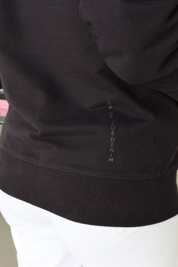 Kapüşonlu Oversize Basic Sweat