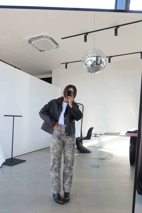 Batik Desen Straight Jean