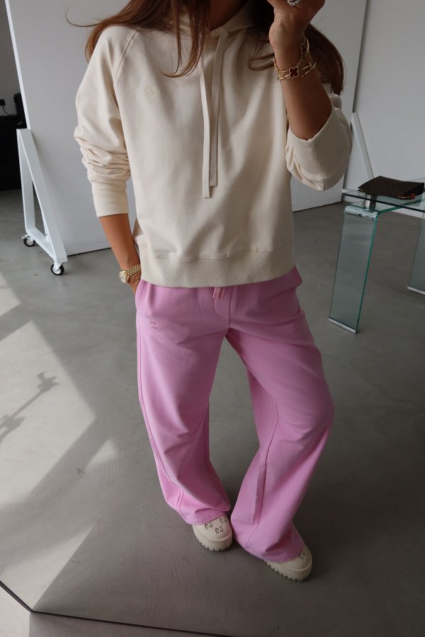 Beli Bağlamalı Geniş Paça Eşofman Alt