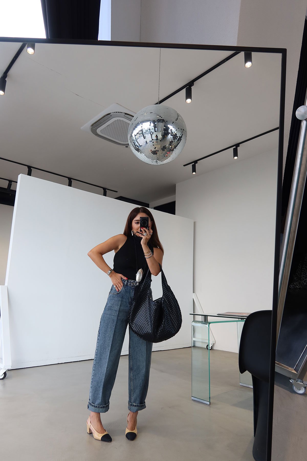 Paçası Lazer Kesikli Boyfriend Jean