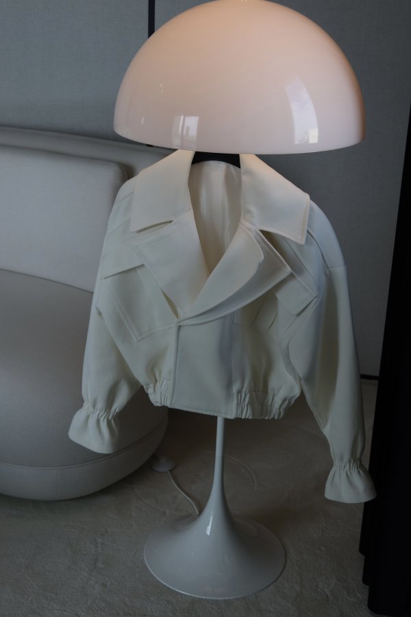 Kolları ve Beli Lastikli Ceket