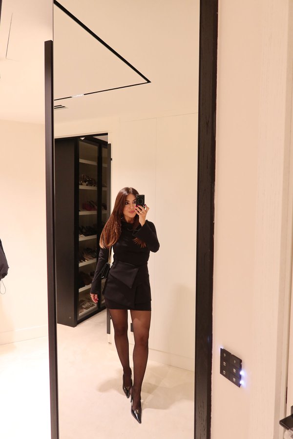 Süet Elbise Etek Takım