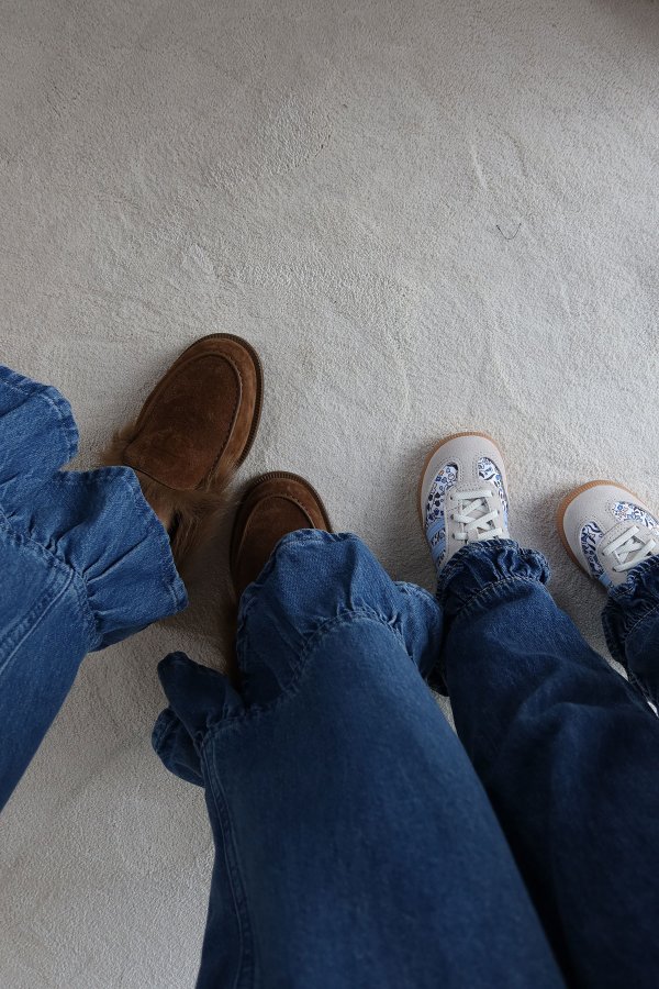 Paçası Fırfırlı Wideleg Jean