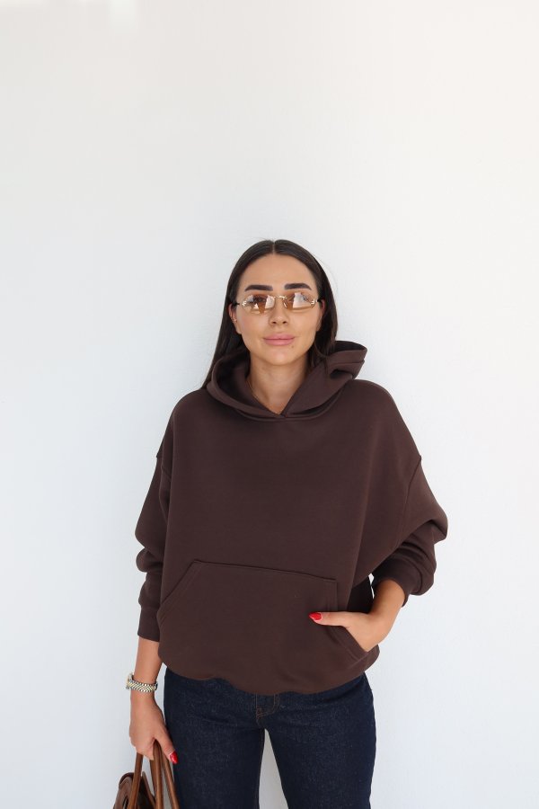 Kanguru Cepli Kapişönlü Sweatshirt